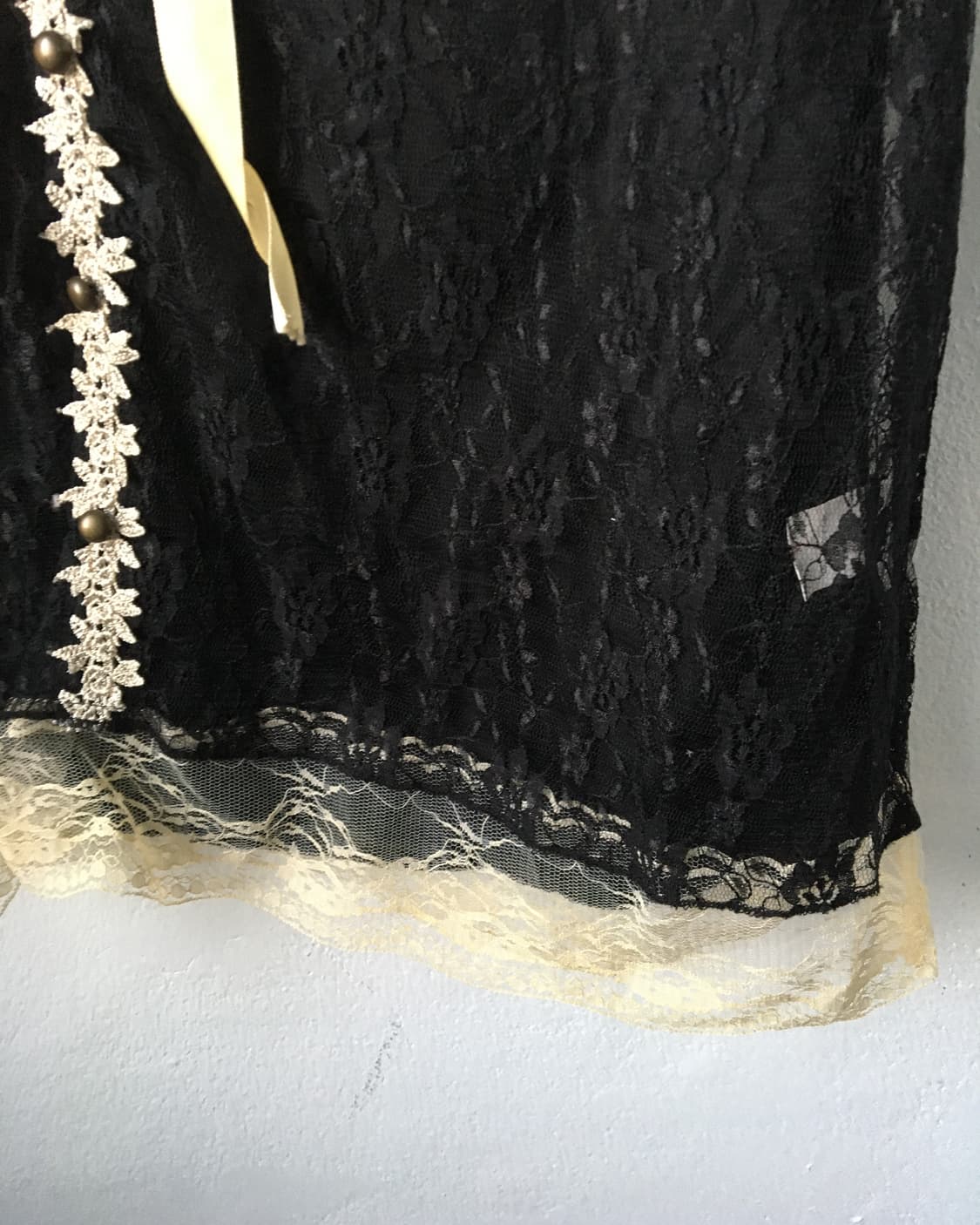 Lace trimming lace onepiece 상품이미지5