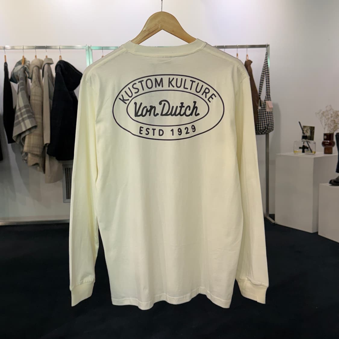 [M] 본더치 커스텀 컬쳐 롱슬리브 티셔츠 상품이미지1
