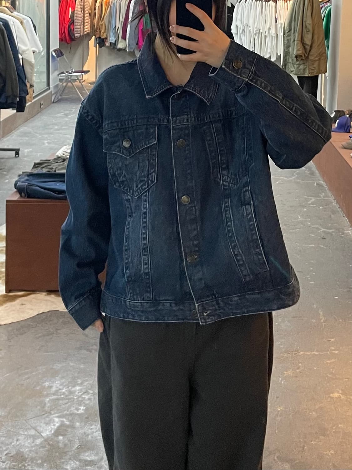 트루릴리전 데님 트러커 자켓 H2131 상품이미지1