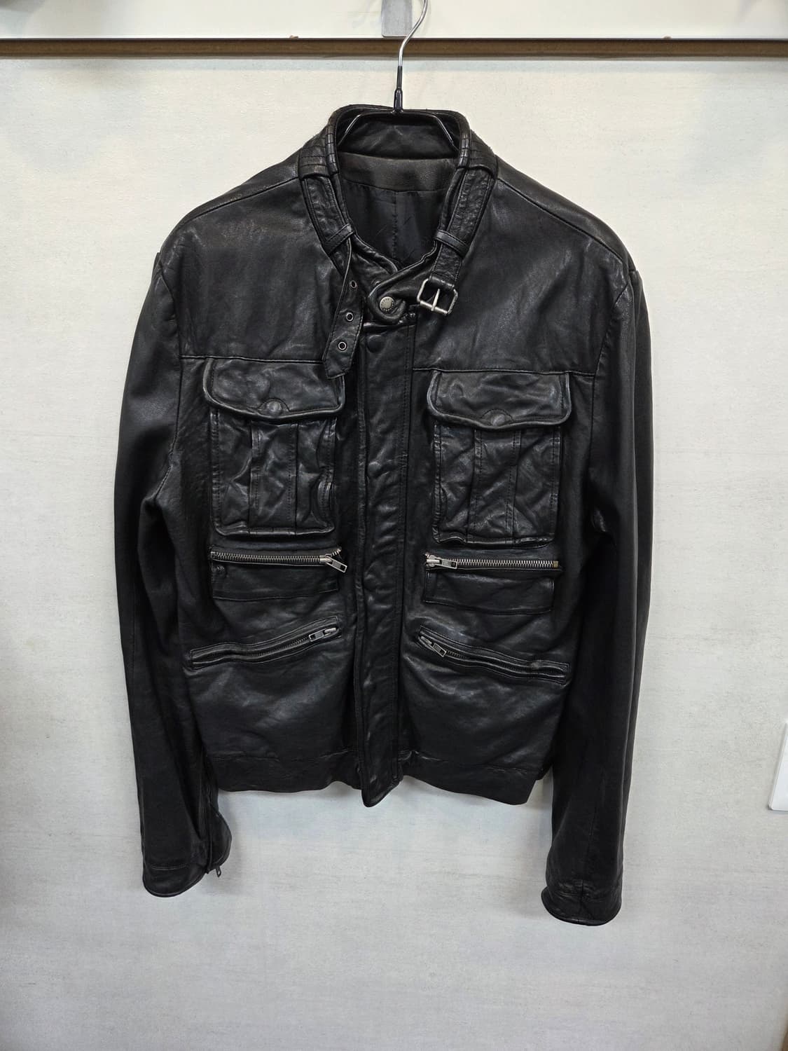 코데즈컴바인 할리데이비슨 패치 커스텀 라이더 가죽자켓 m 상품이미지1