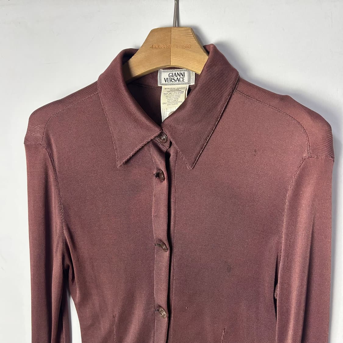 [GIANNI VERSACE] 지아니 베르사체 배색 플레어 가디건 상품이미지2