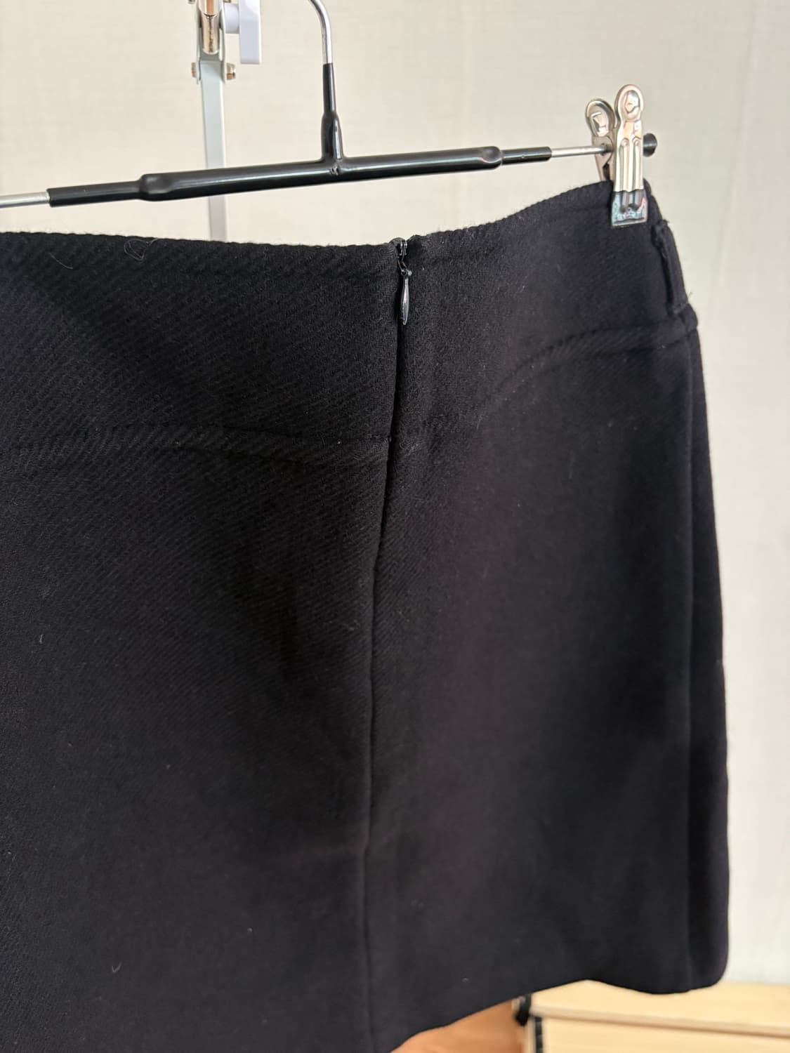 Max Mara 울 스커트 네이비 상품이미지9
