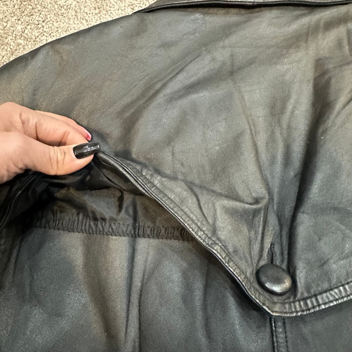 SONCEUR Daiya 소가죽 트렌치 코트 자켓M-L 상품이미지8