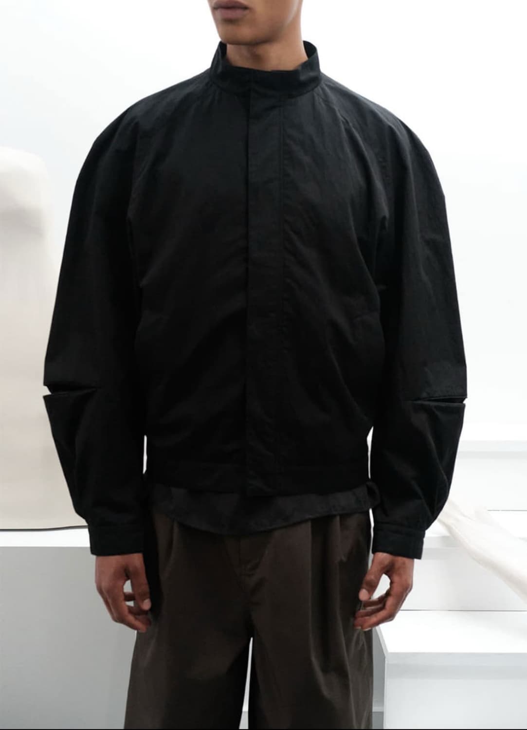 (M) 25ss 아모멘토 래글런 코튼 자켓 상품이미지1