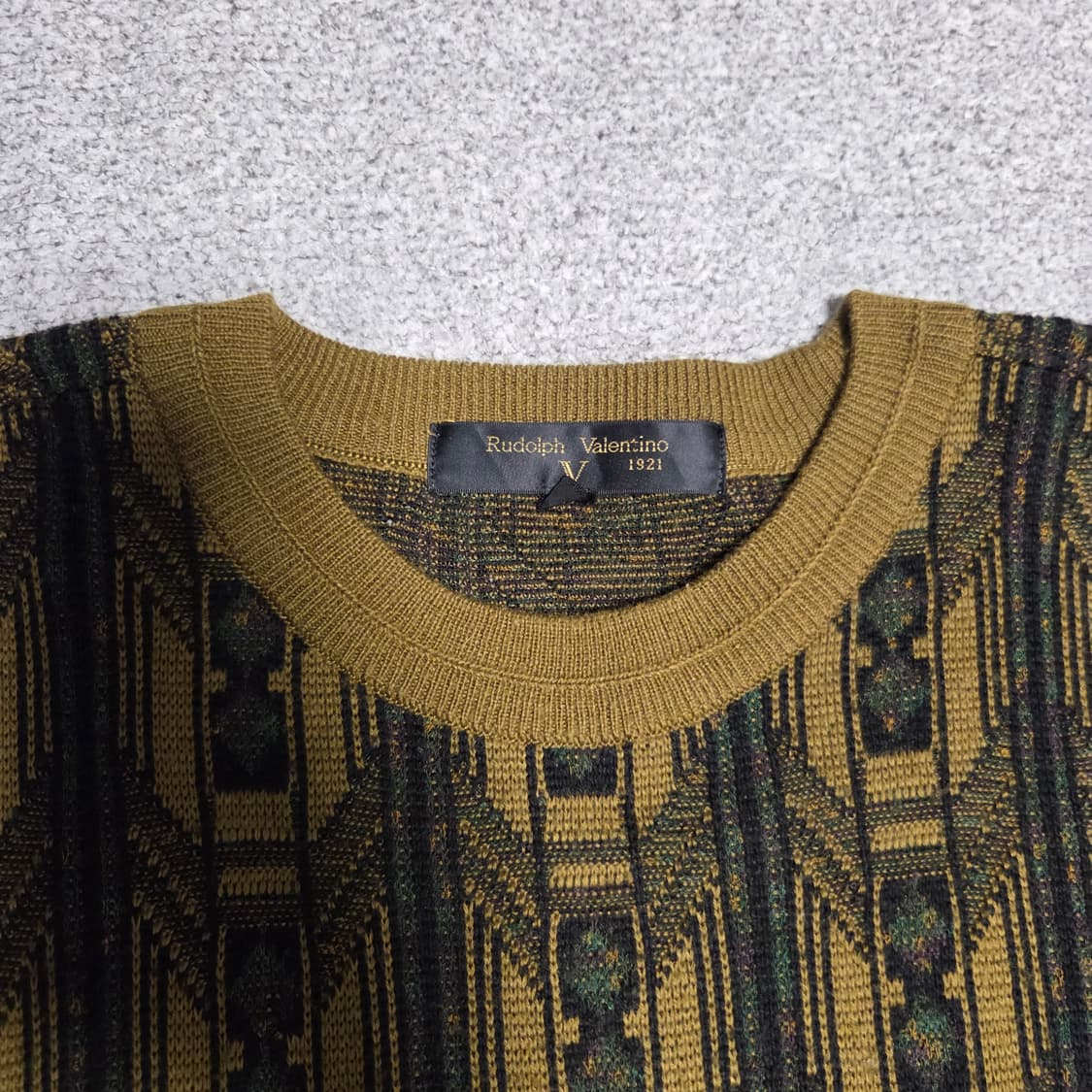 Rudolph Valentino 빈티지 니트 L(100) 상품이미지4