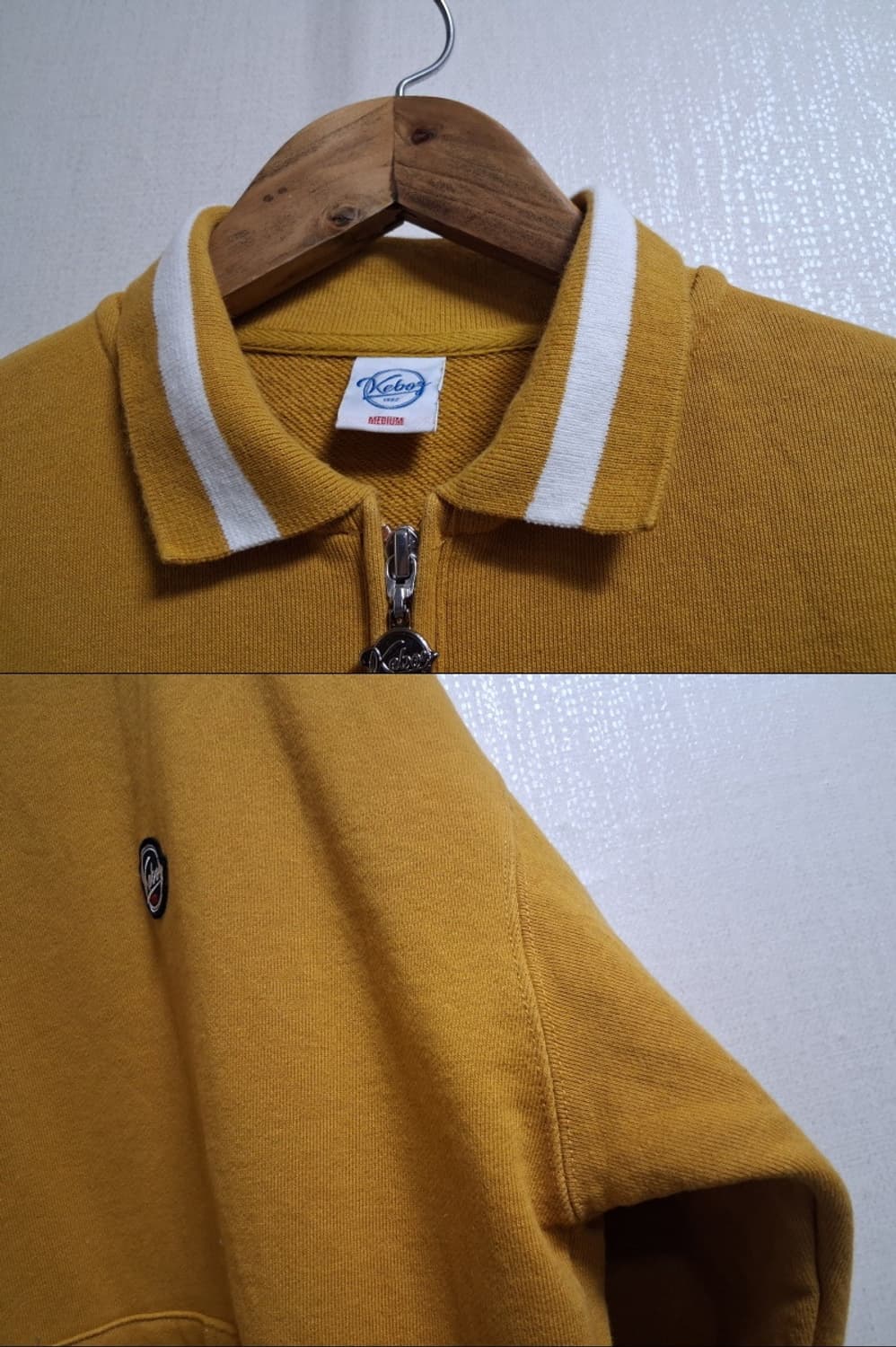 일본빈티지 수입 케보즈 면투맨 반집업카라 110크기 오버핏
원산지 중국
 상품이미지3