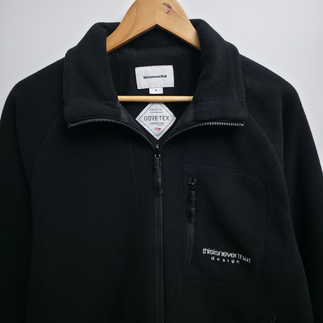 [M] 디스이즈네버댓 고어텍스 플리스 자켓 블랙 상품이미지2