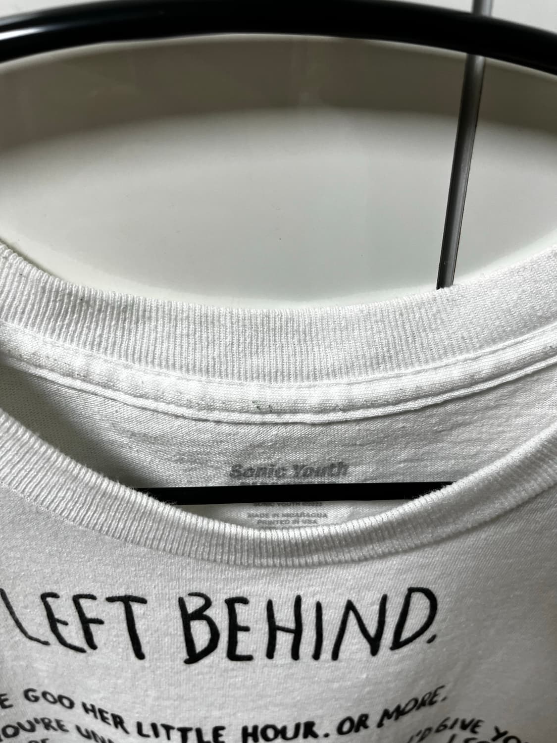 플레져스 소닉유스 티셔츠 상품이미지3