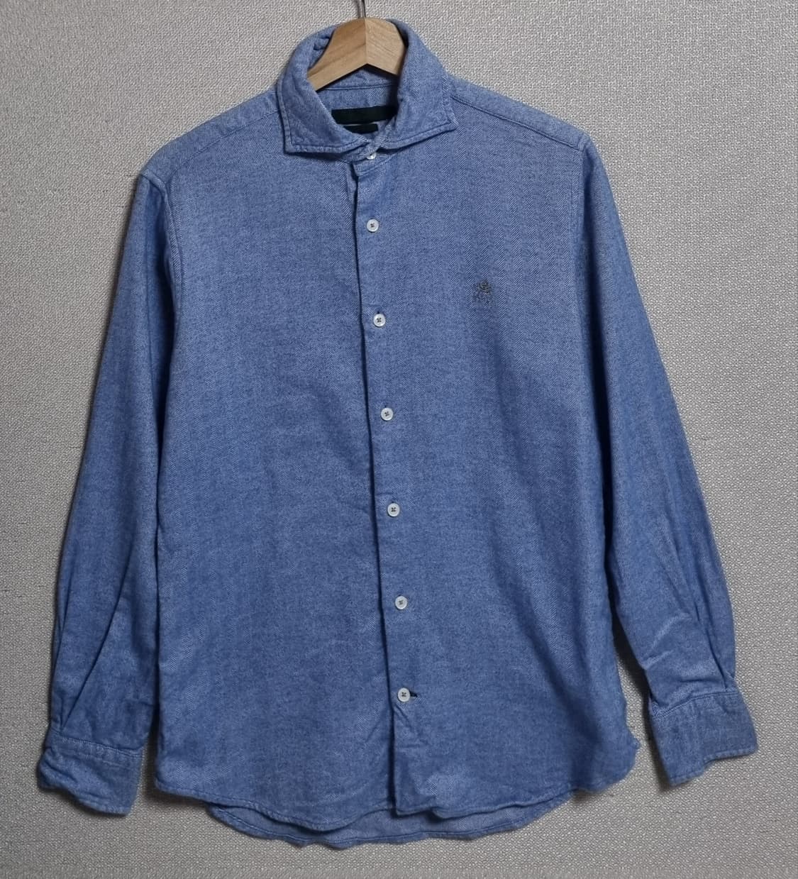 M (95) 일꼬르소 스카이블루 셔츠 남방 상품이미지1