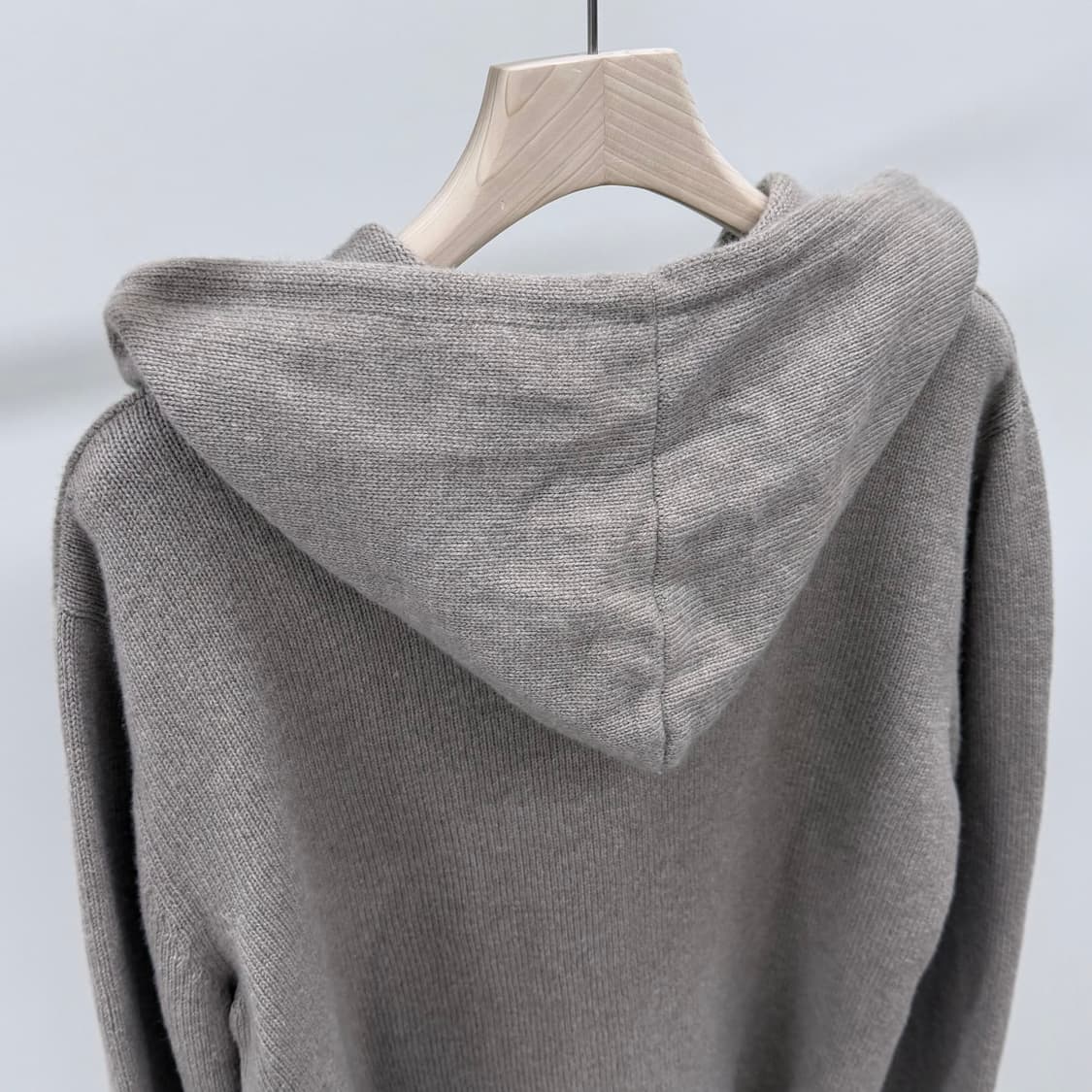 [S+급/2XL] 셀린느 트리오페 울 캐시미어 니트 후드티 상품이미지5