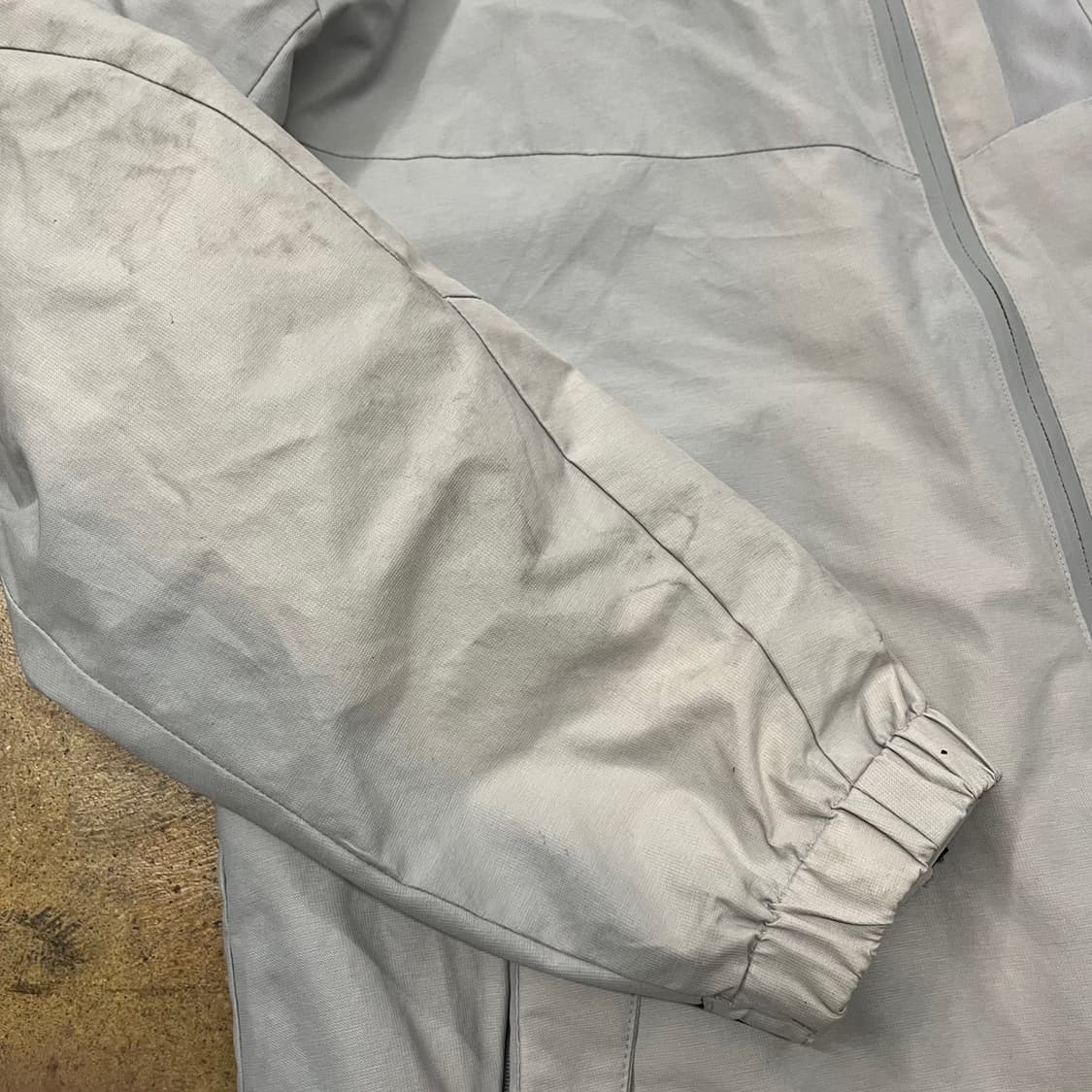 [정품/105] 밀레 바람막이 자켓 후드 실버 b16 상품이미지8