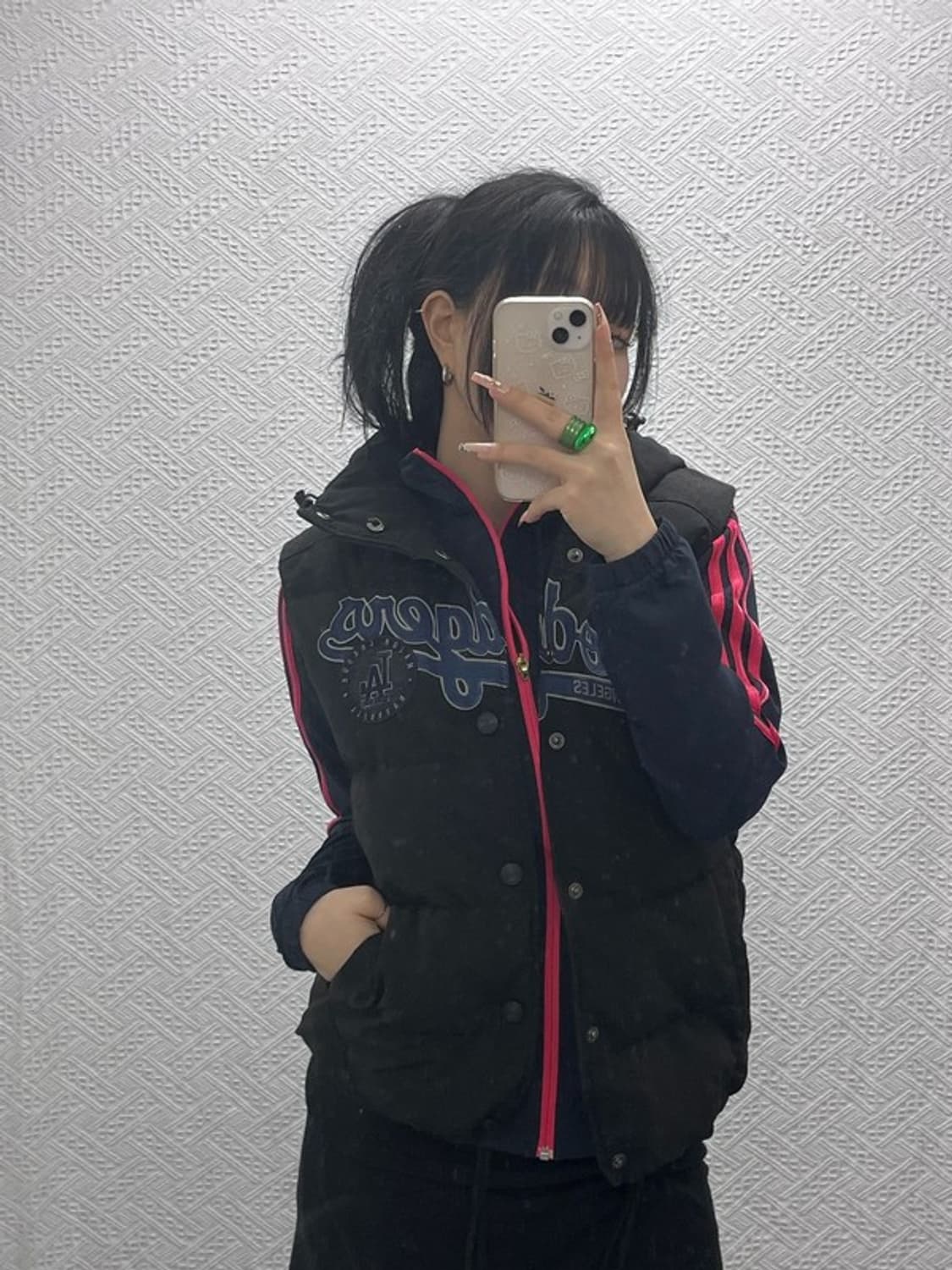 MLB LA다저스 올드스쿨 레트로 빈티지 패딩 조끼 95 C08281 상품이미지2