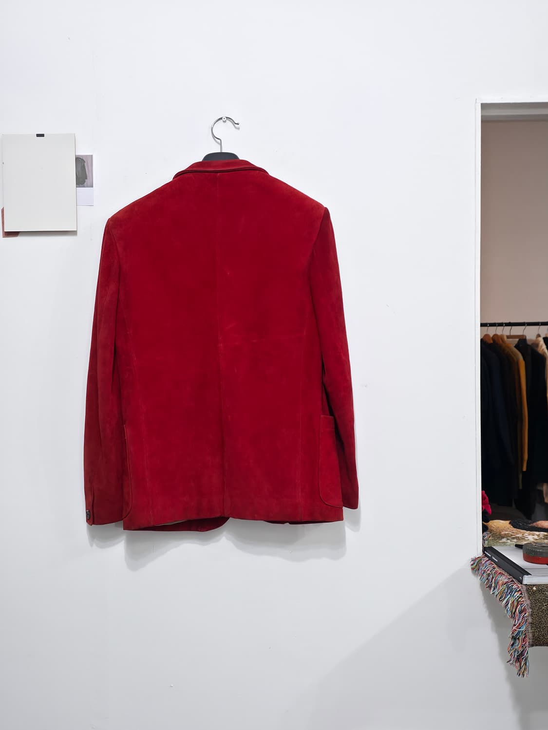 Y's for men red rabel leather jacket 상품이미지3