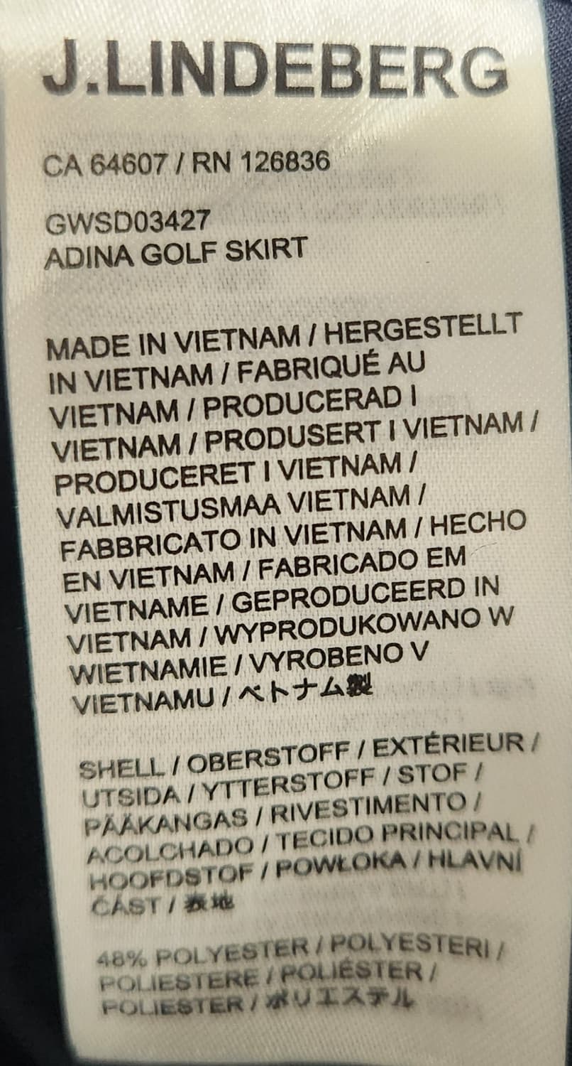 제이린드버그 플리츠 스커트 새상품 XL 상품이미지4