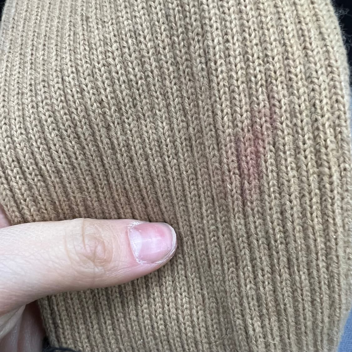 빈티지 스웨이드 패치 골지집업 상품이미지4