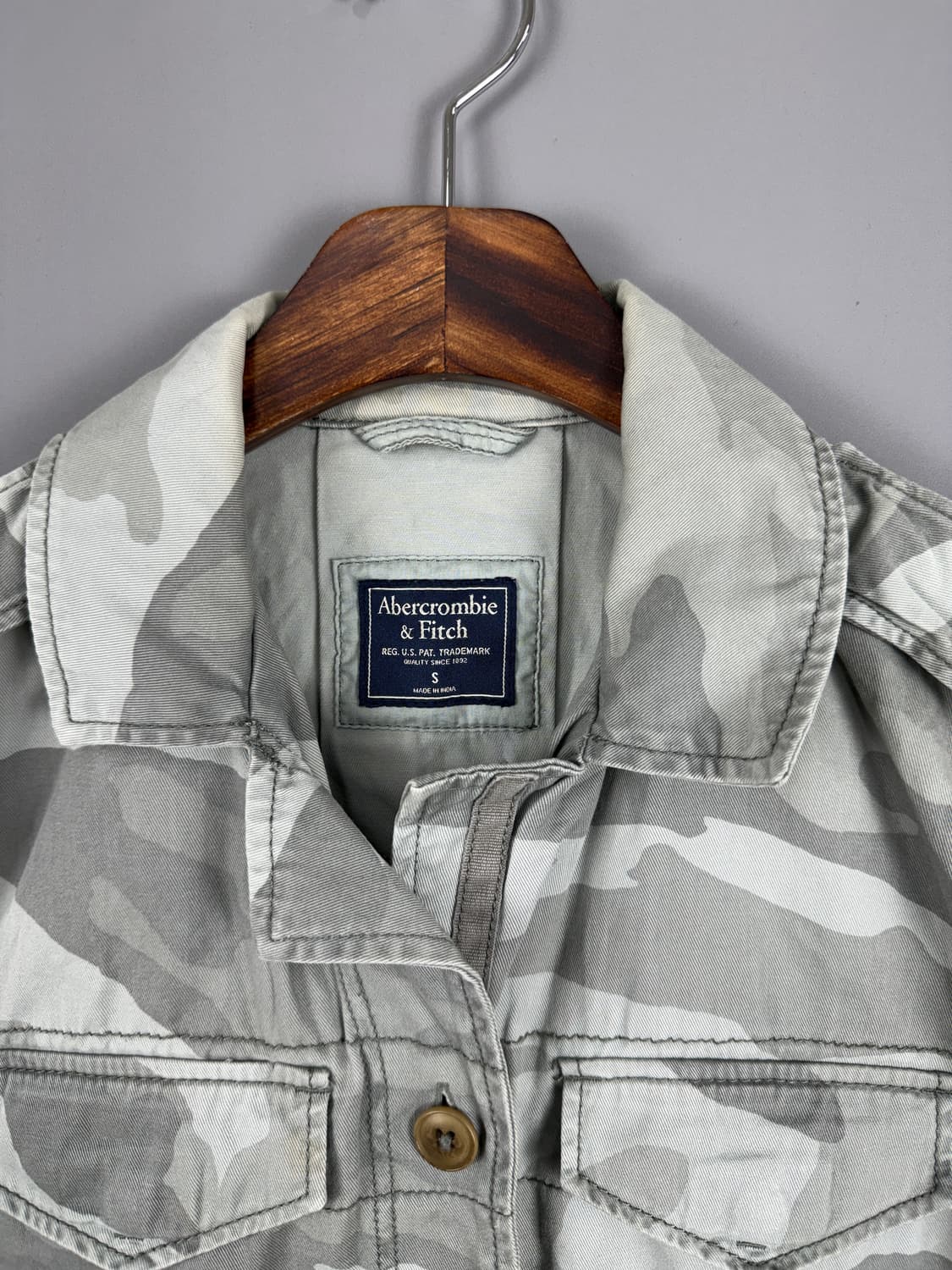 아베크롬비 여성용 밀리터리 자켓 E20 상품이미지5