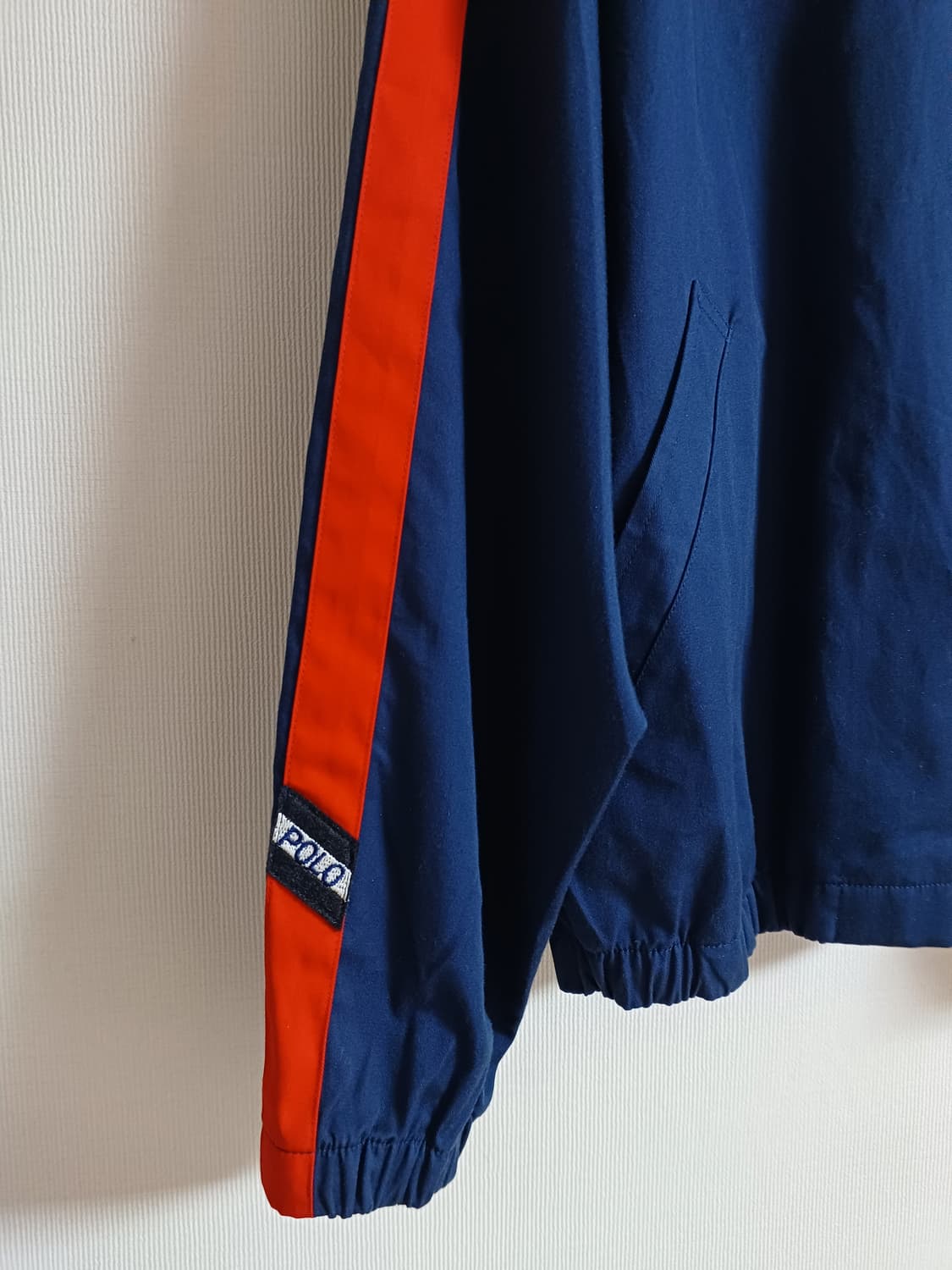 92년도 폴로 랄프로렌 p wing 피윙 자켓 스윙탑 블루종 polo 상품이미지4