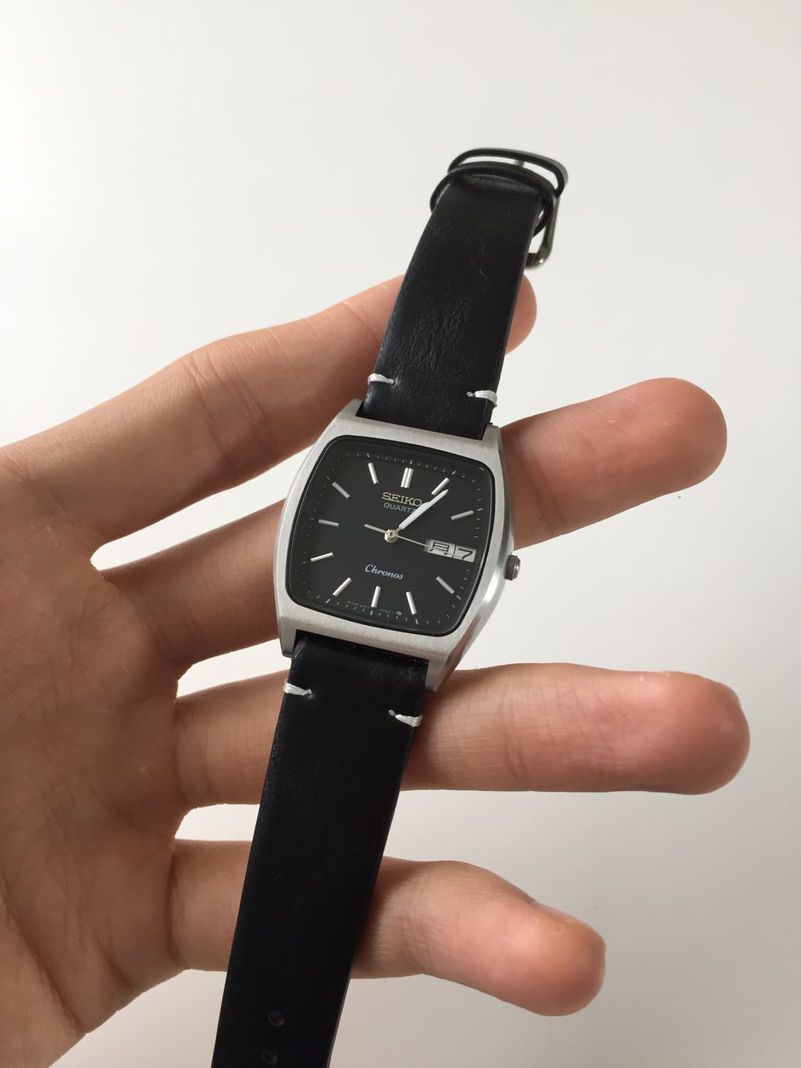 80s seiko chronos square quartz 상품이미지3