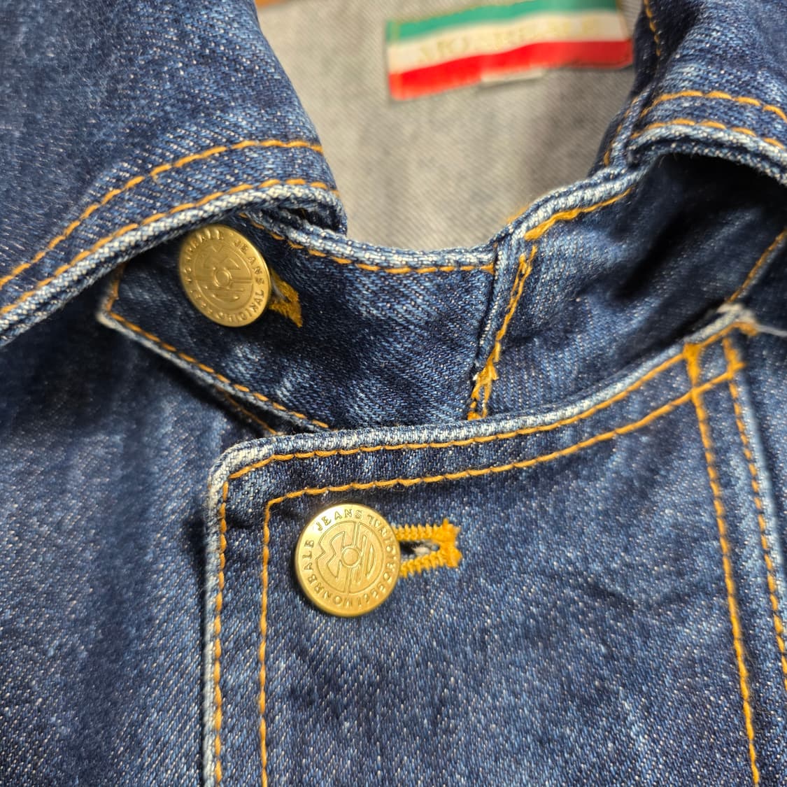 0728 MONREALE 빈티지 데님자켓 / 일본 빈티지 스타일 / L 상품이미지5