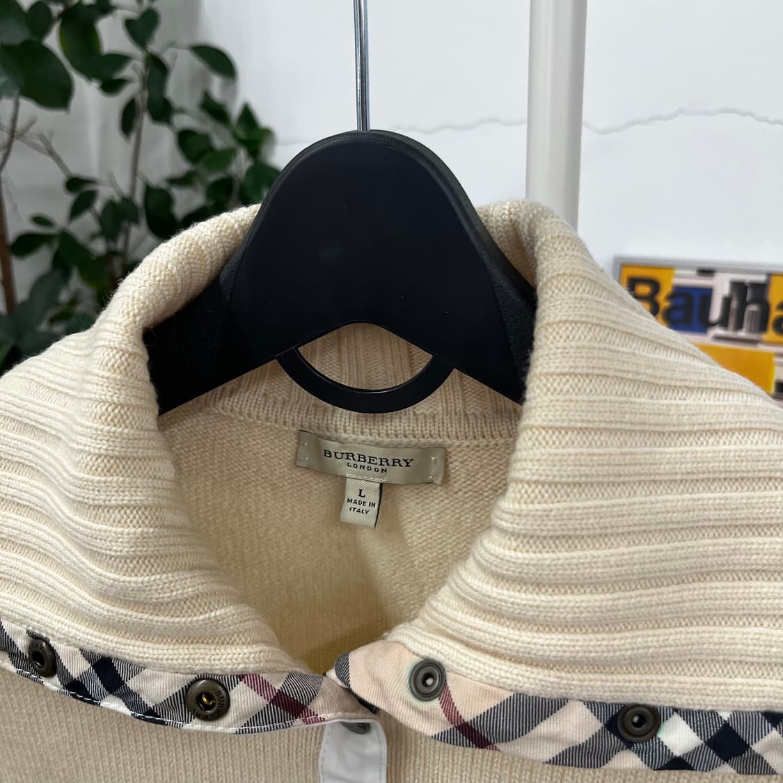 버버리 우먼 메리노울 풀오버 니트 L  상품이미지3