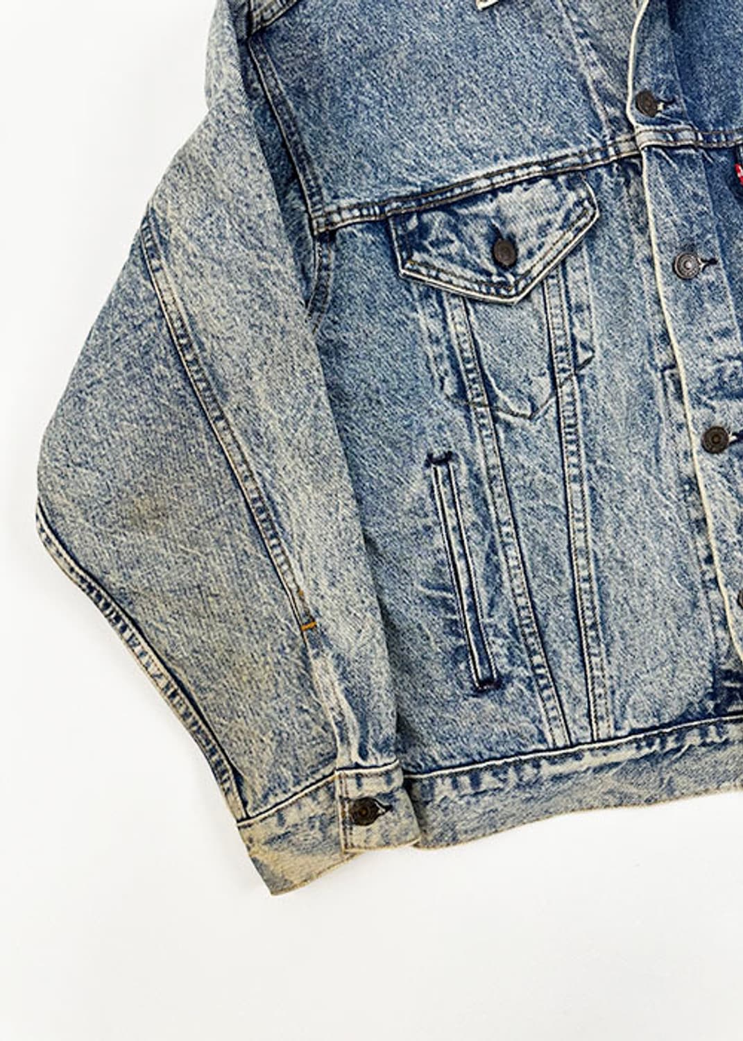 [M] 80s 리바이스 70507 0219 데님 자켓 상품이미지6