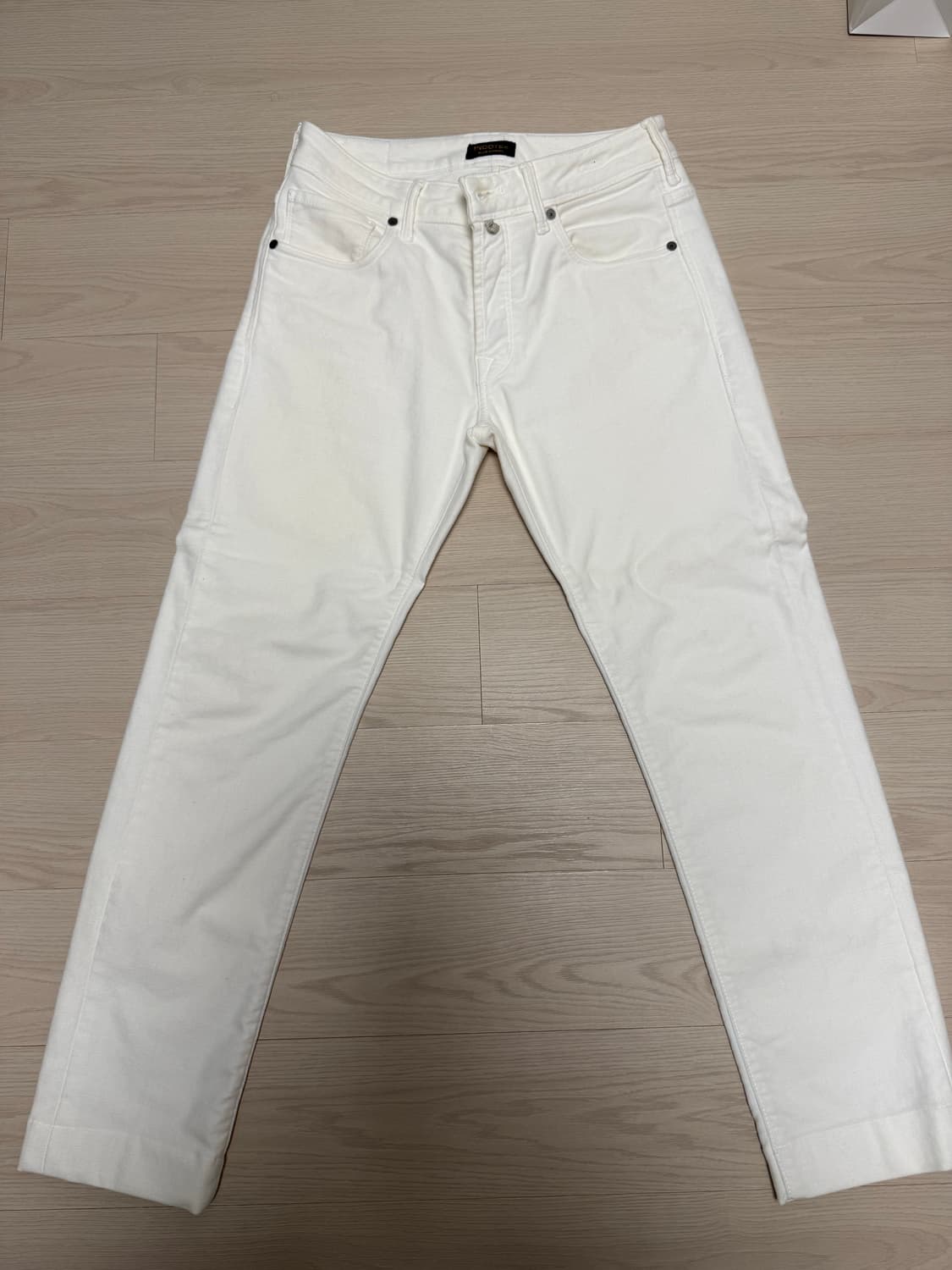 슬로웨어 인코텍스 몰스킨 화이트데님 31사이즈 상품이미지1