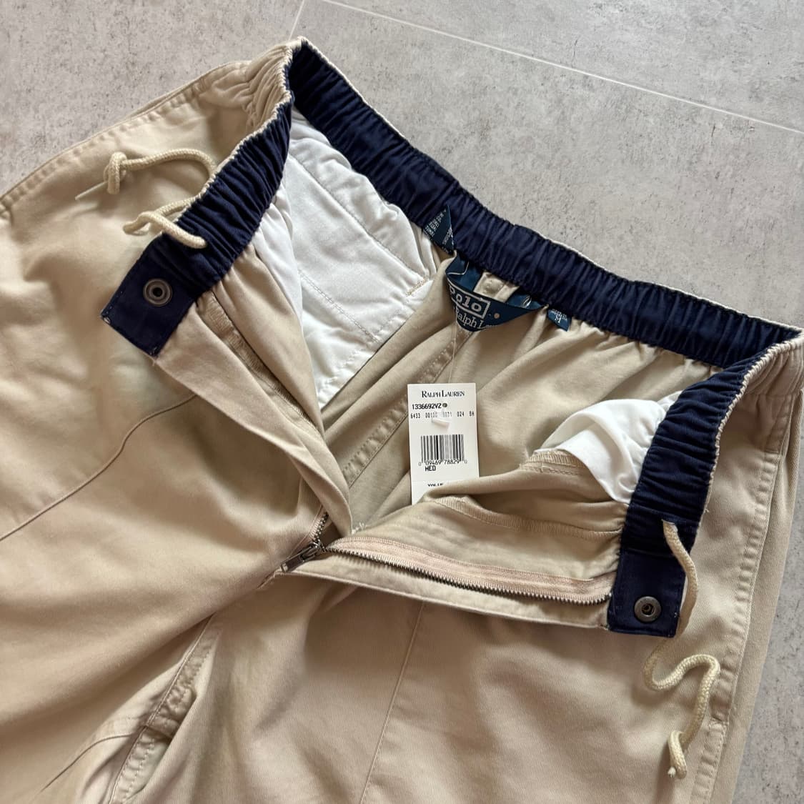 90s 폴로 랄프로렌 스트링 쇼츠 M(30-32) 데드스탁 상품이미지6