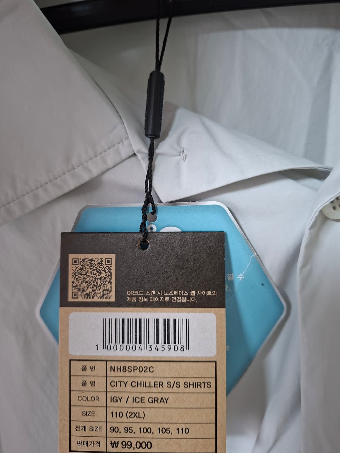 (정품새상품) 노스페이스 나일론 셔츠아우터 상품이미지3