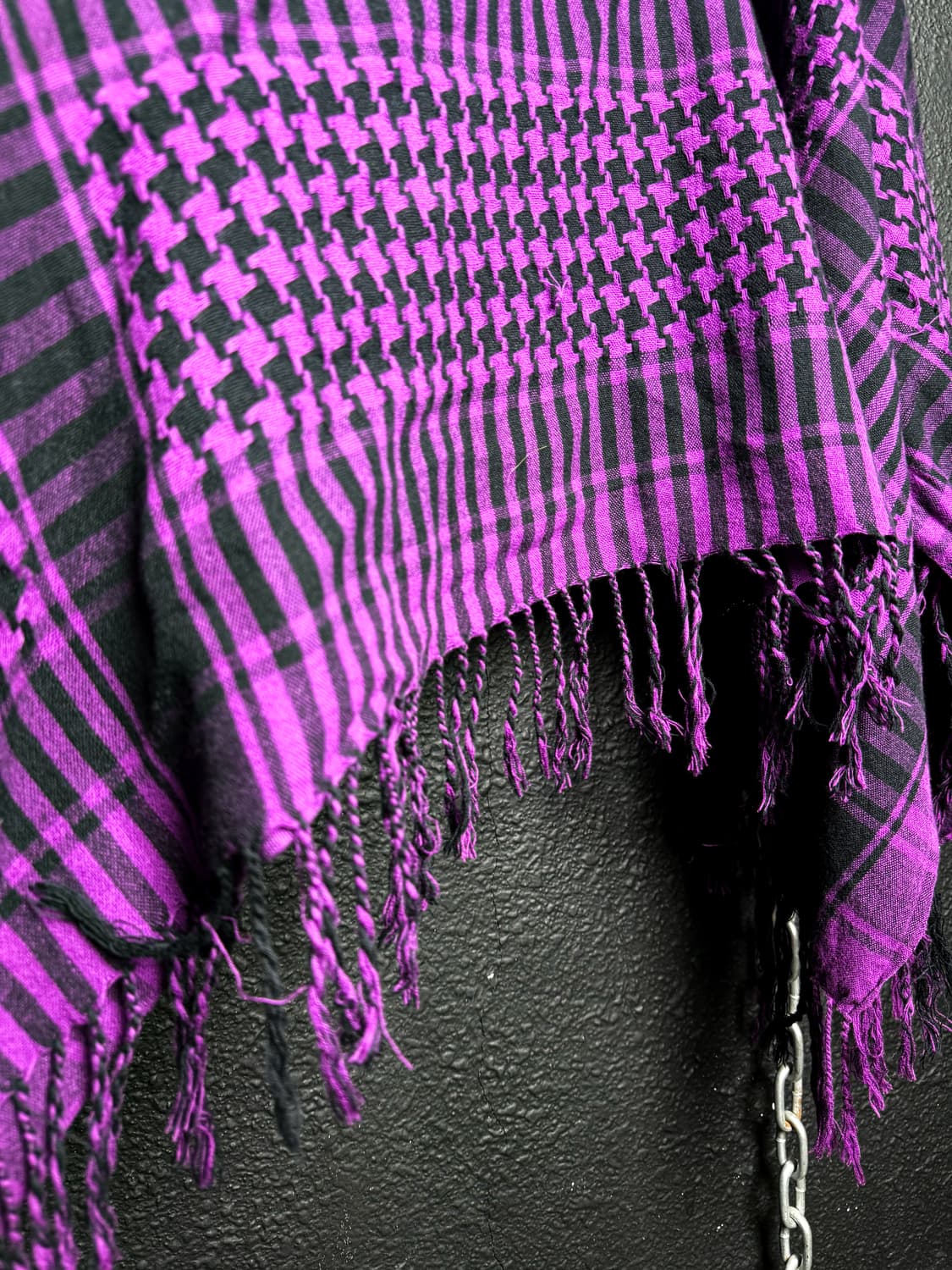 Purple Fringe Scarf  상품이미지6