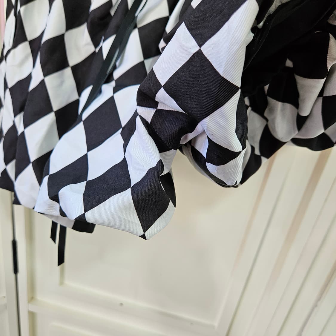 바디라인(BODYLINE) 아가일 벌룬팬츠' 상품이미지3