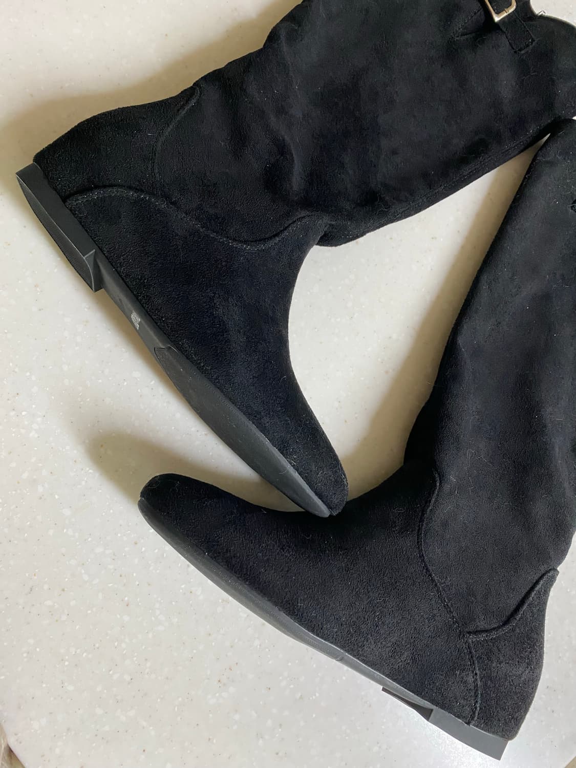 스웨이드 롱부츠 상품이미지3