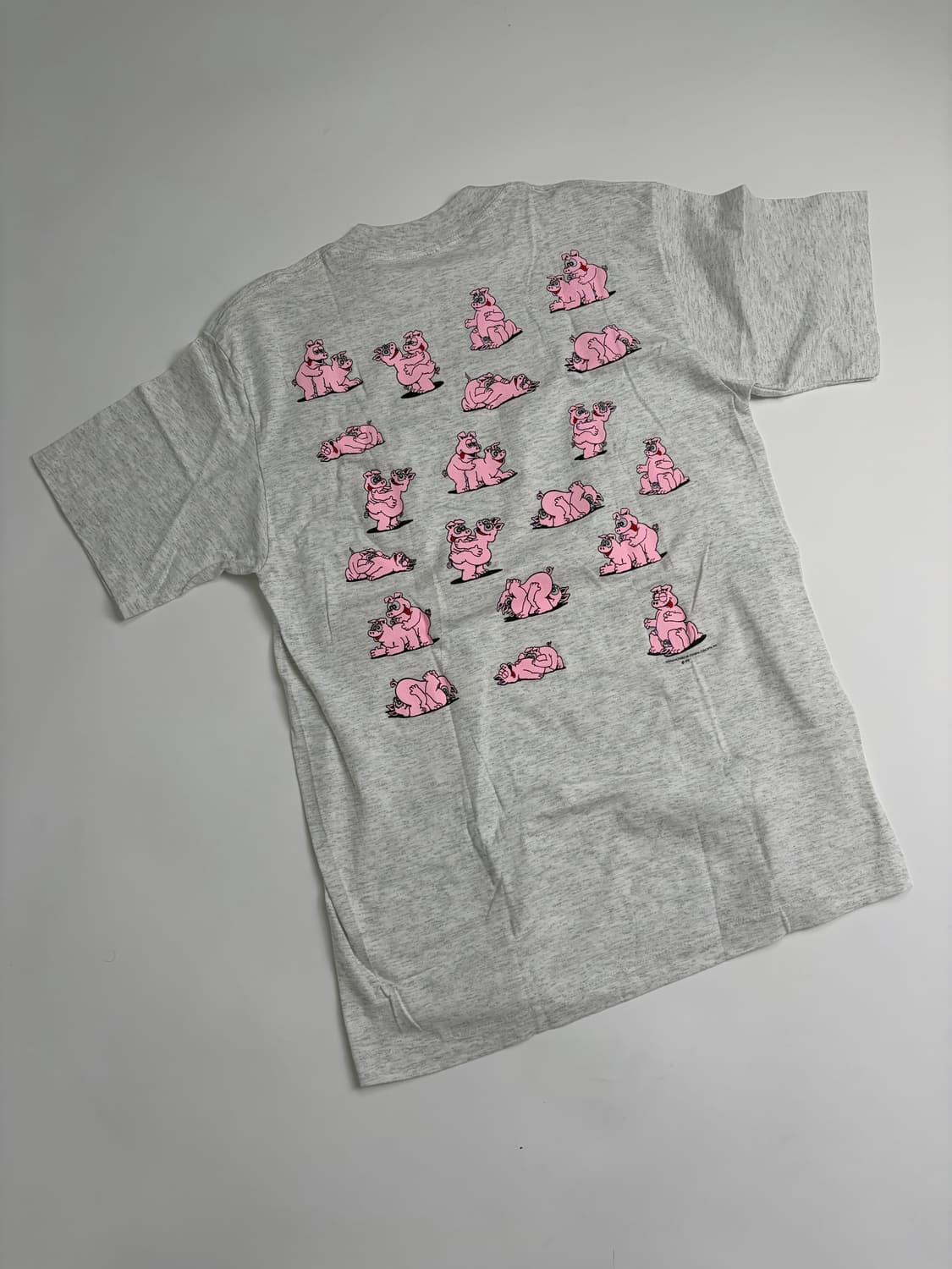 90s Pig Sex Kamasutra Tee (grey) 상품이미지2