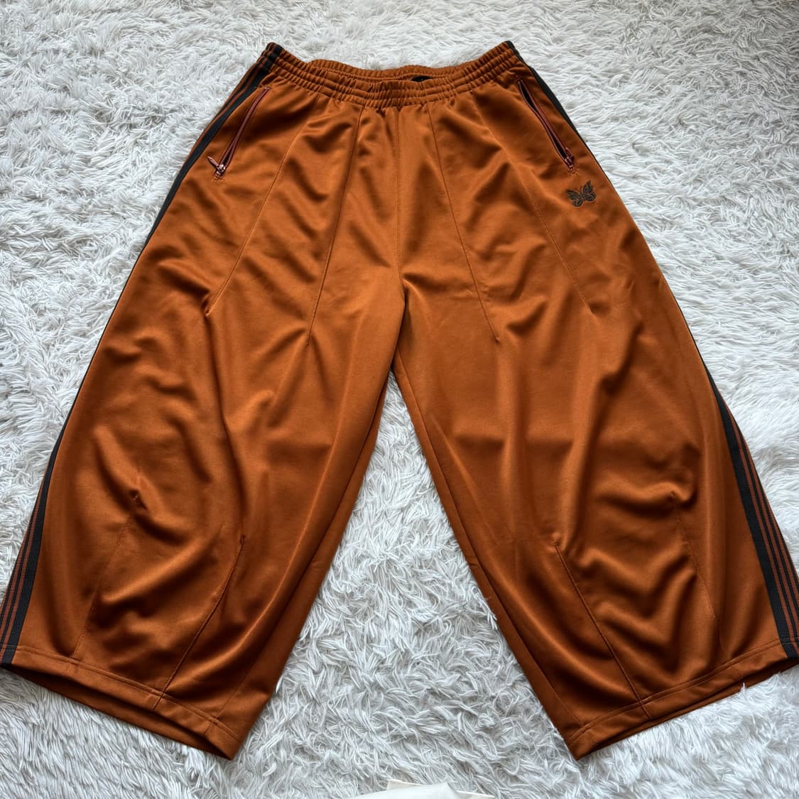 NEEDLES 일본빈티지 니들스 hd 트랙 팬츠 폴리 스무스 러스트 L 상품이미지2