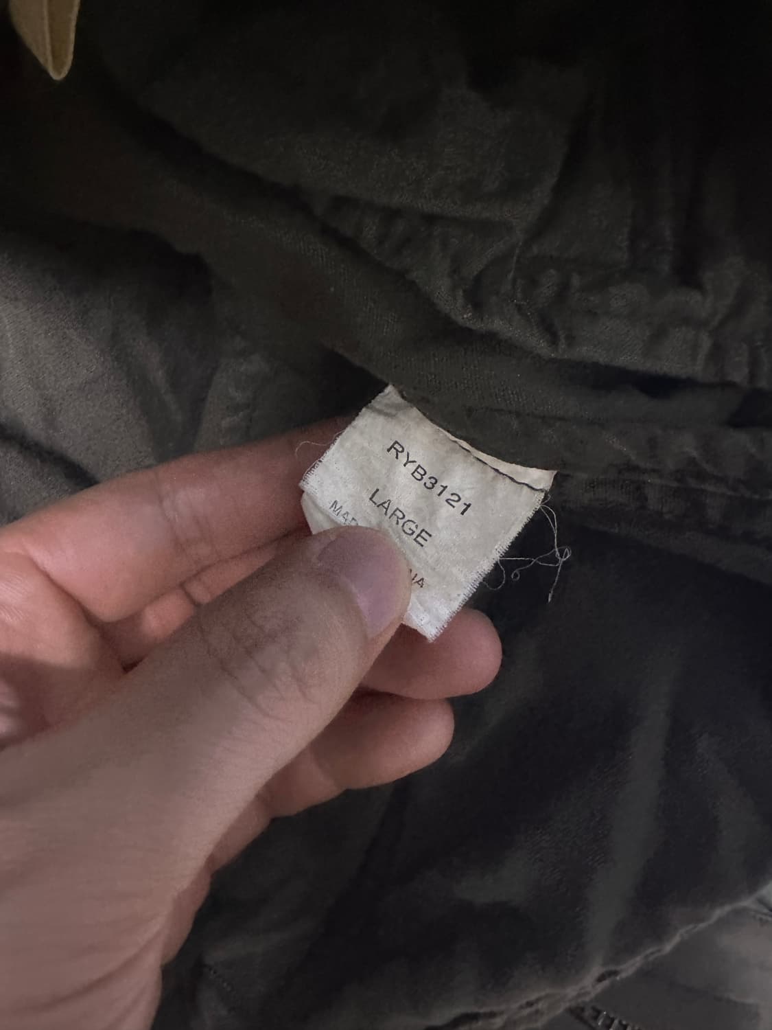 [L] 빈티지 M-65 카고 팬츠 카키 상품이미지6