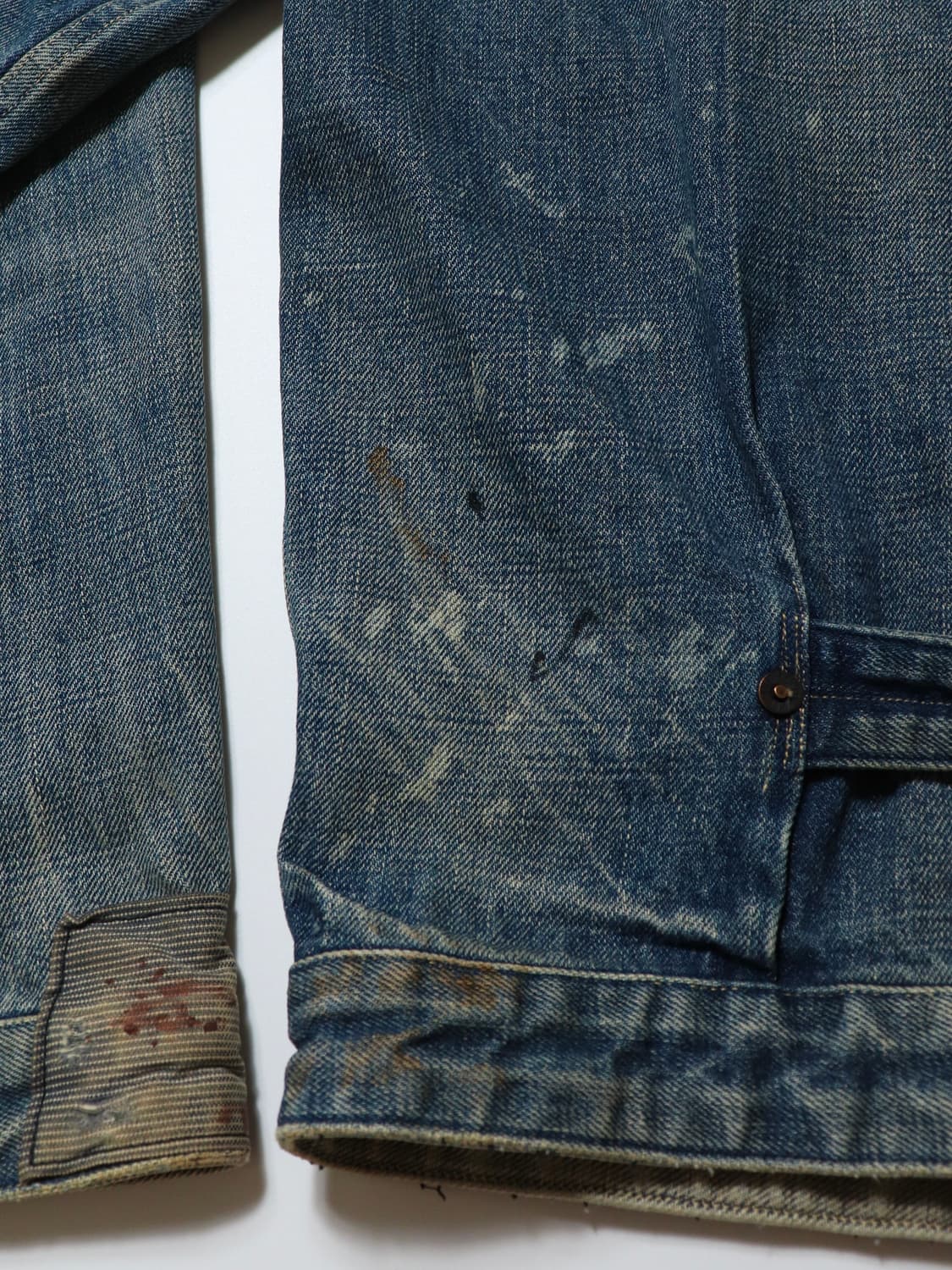 OLD JOE & CO. Indigo Patchwork Denim Jac 상품이미지8