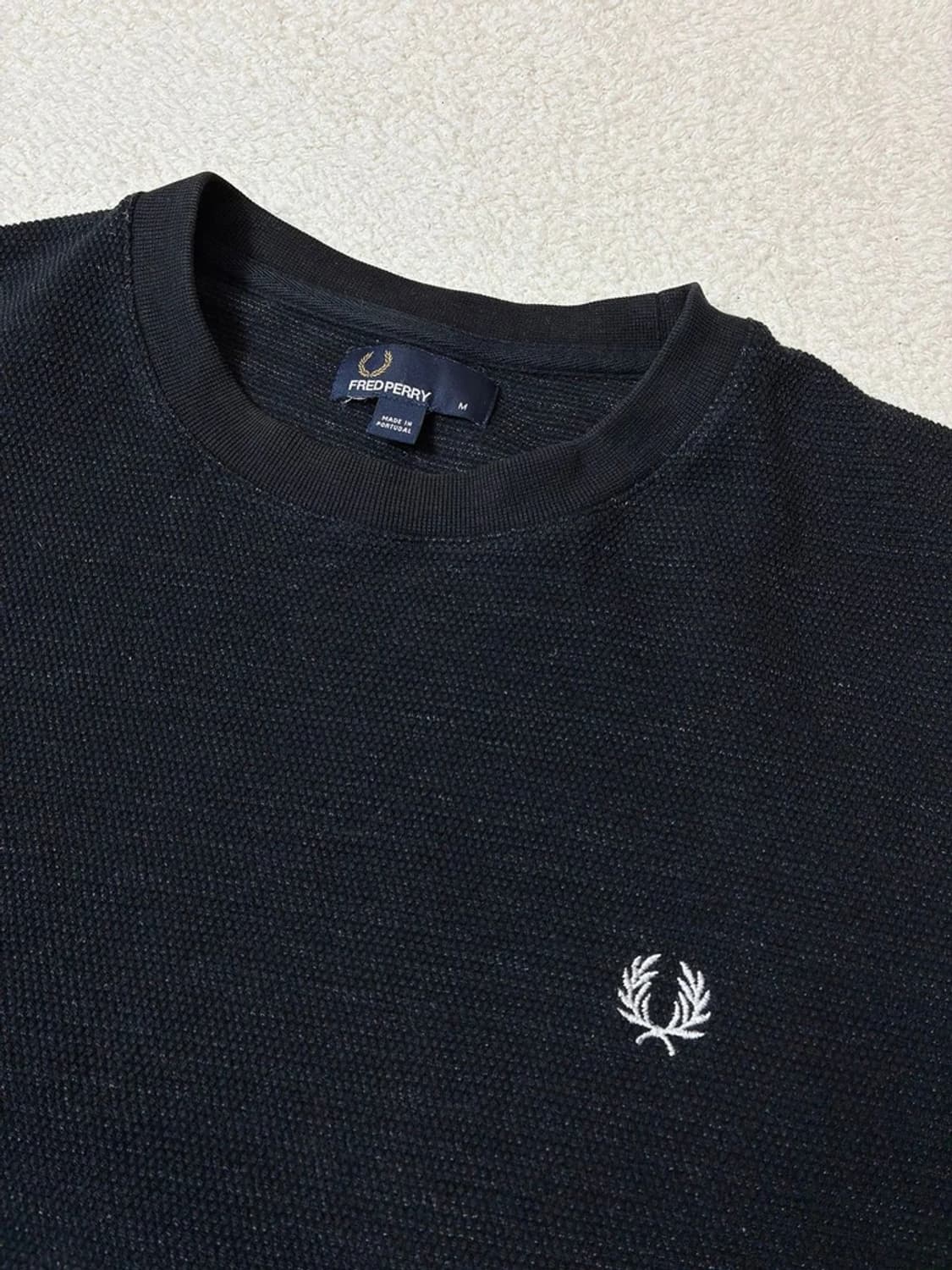 프레드페리 코튼 시그니처 니트 PN6976 상품이미지3