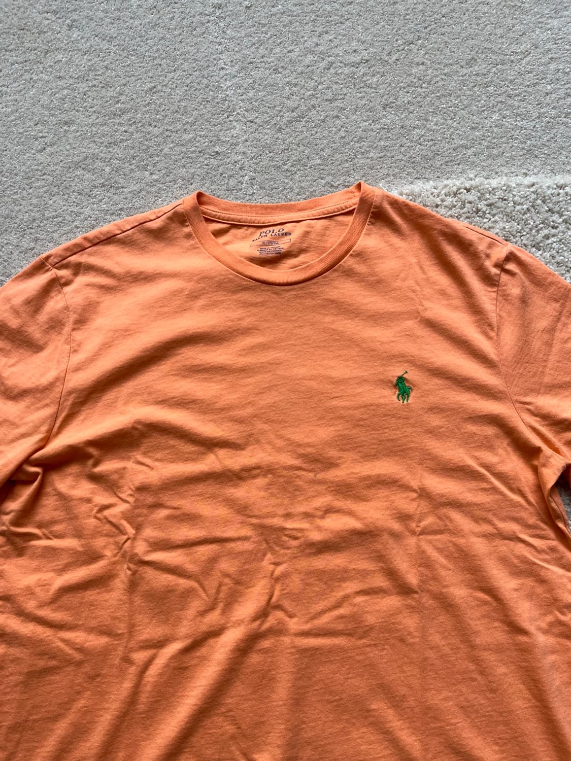 Polo Ralph Lauren 오렌지 크루넥 티셔츠 (100-103) 상품이미지5