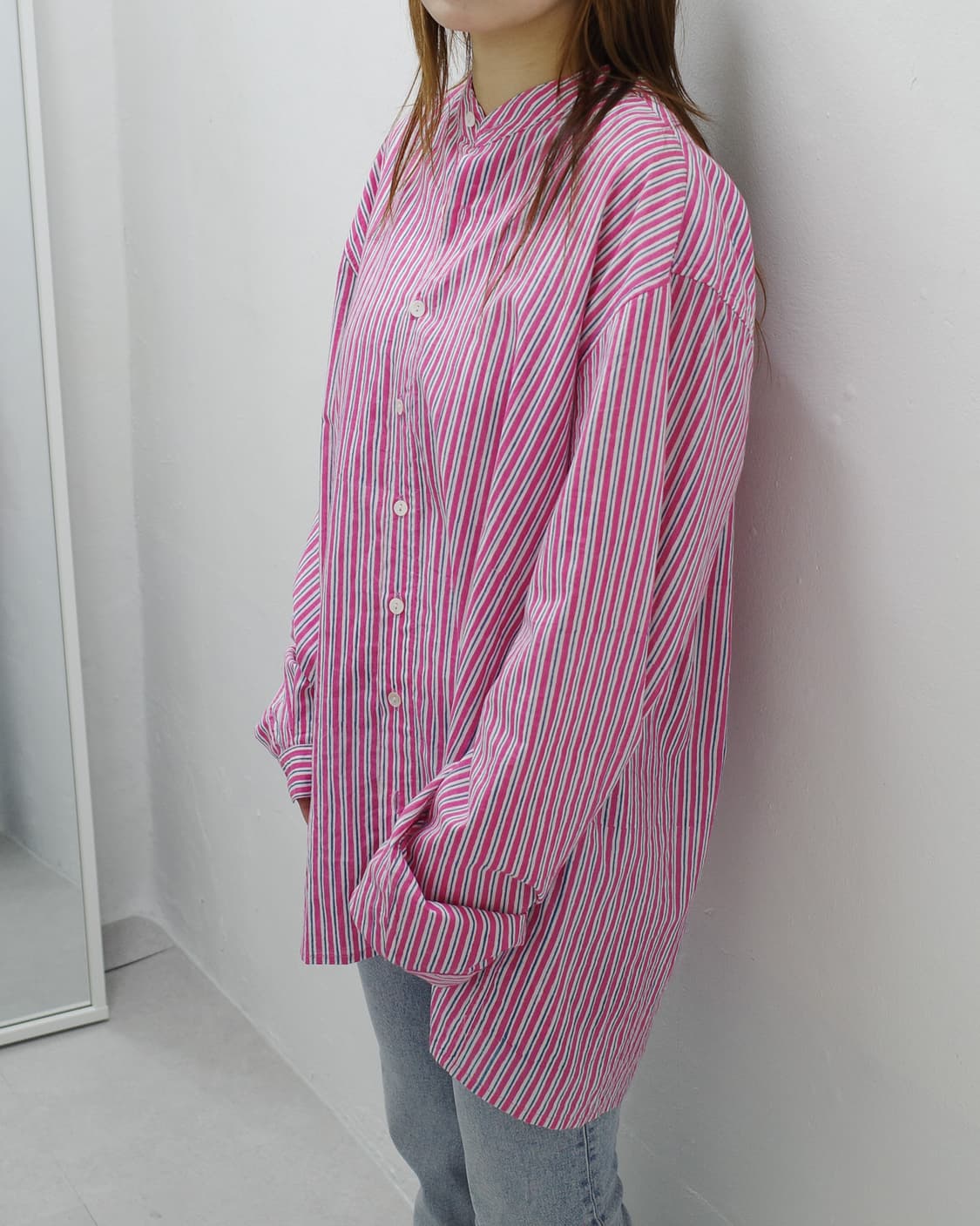 Gimaguas Striped Dress Shirt 상품이미지1