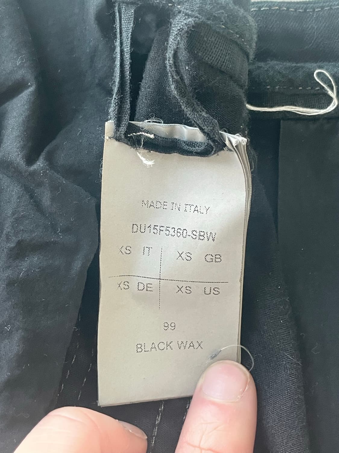 Rick owens fw15 aircut denim jean 상품이미지6