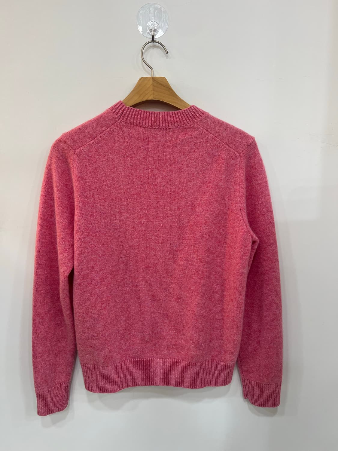 메종키츠네 폭스 패치 핑크 니트  상품이미지2