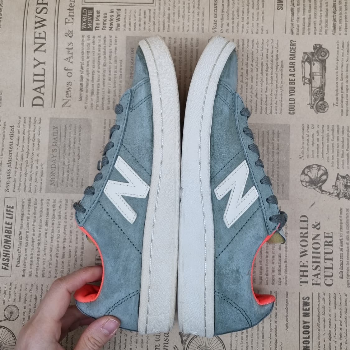 뉴발란스 891 스웨이드 아동운동화220  상품이미지5