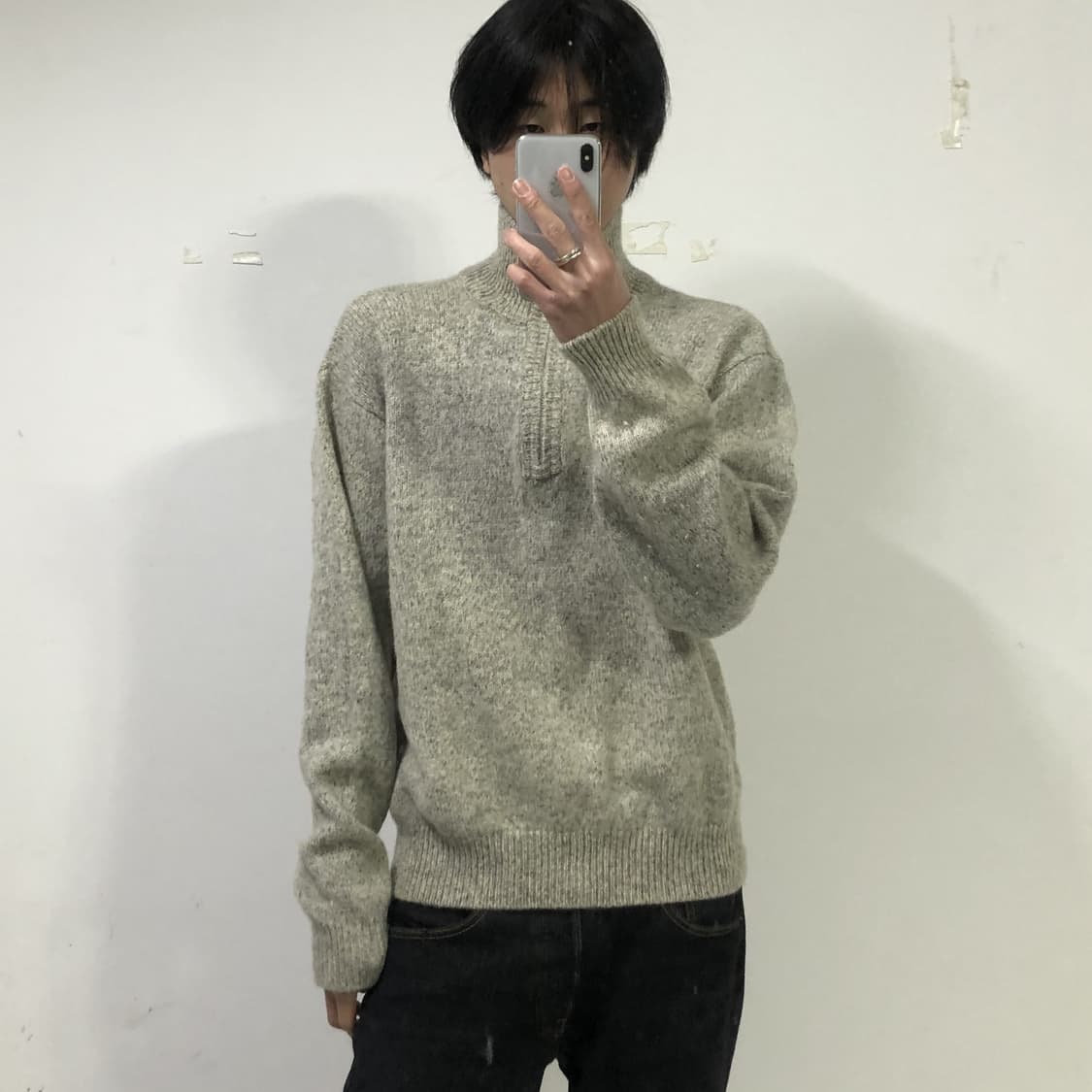 재패니즈 빈티지 울 니트 풀오버  상품이미지3