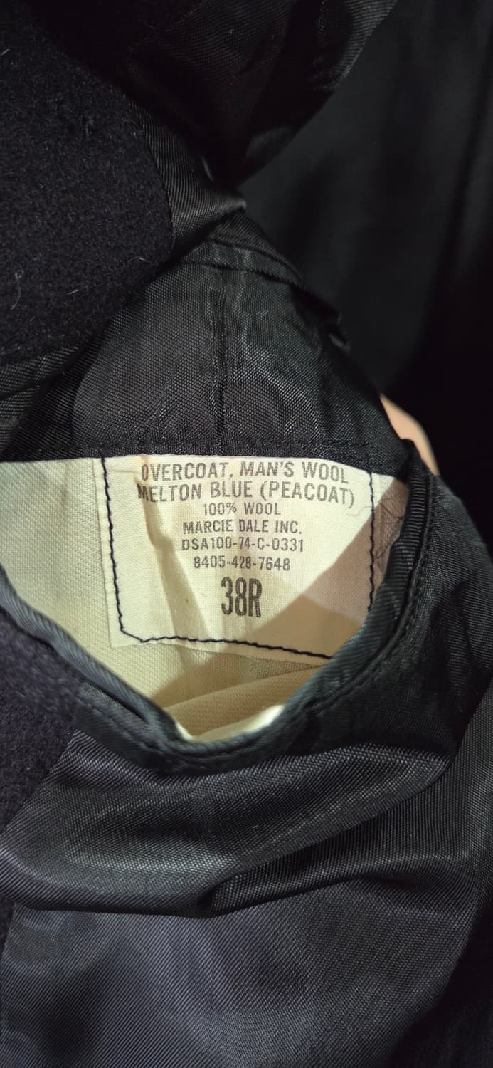 70s US Navy P-Coat 상품이미지5