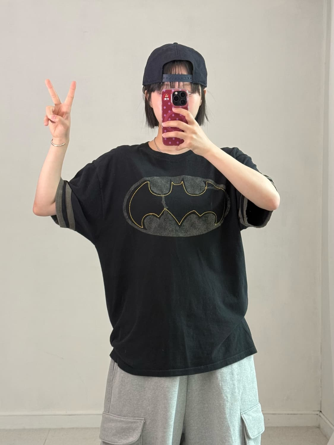 배트맨 빈티지 반팔 상품이미지3