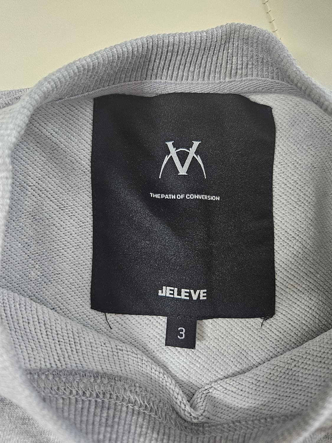 JELEVE(제이엘브) 벌룬핏 베이직 맨투맨 상품이미지4