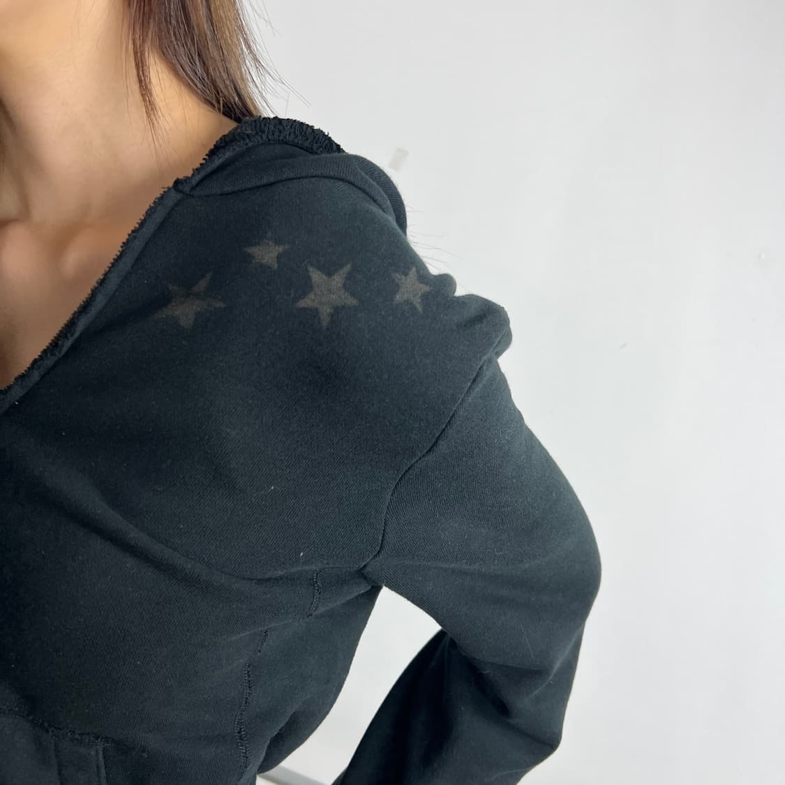 WJK X M THANK YOU FRIEDNS 스타 져지 후드 집업 상품이미지2