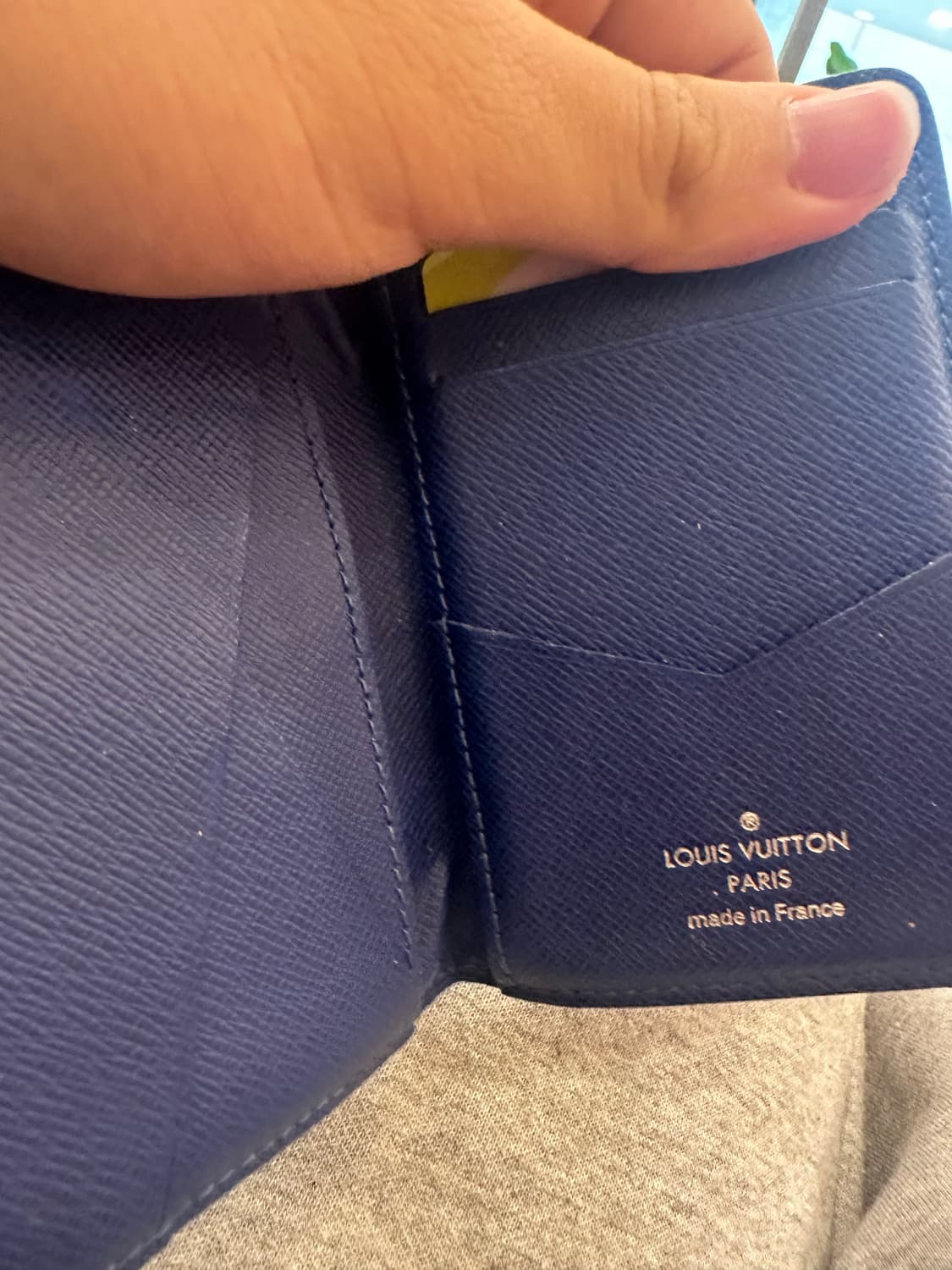 루이비통 퍽시 블루 오거나이저 팔아용 상품이미지2