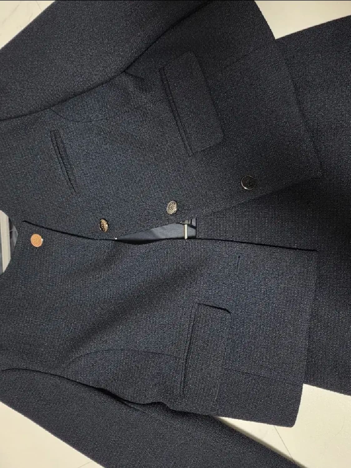 슬로우앤드 트위드 셋업(다크 네이비 세트) 상품이미지5