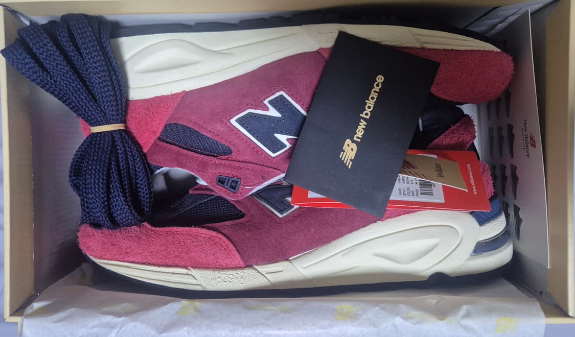 (새상품) 뉴발란스 990v2 made in USA 크리센티넘 네이비 상품이미지5