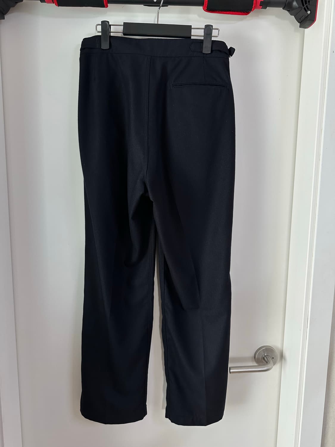 새상품 phigvel 다크네이비 울 트라우져 상품이미지2